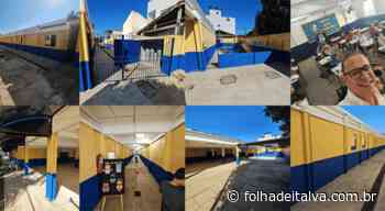 Secretário de Educação de Itaperuna visita escola que passa por serviços de pintura e reforma - Folha de Italva