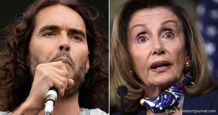 Actor Russell Brand Unleashes on Nancy Pelosi: 'You've Got to Be F***ing Kidding Me'