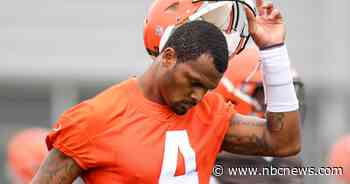 Cleveland Browns quarterback Deshaun Watson suspended for 6 games