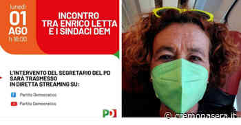 Incontro coi sindaci Dem e Letta a Roma? Da Crema parte l'ex sindachessa Bonaldi, ormai in campagna elettorale - Cremona Sera