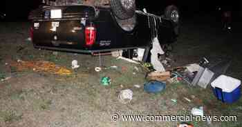 Driver OK after rollover crash in Cayuga | Local News - Danville Commercial News