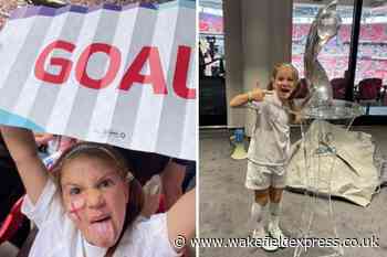 'I want to be England's next superstar' says young Lionesses superfan - Wakefield Express