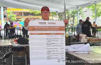 Dan a conocer conteo oficial de votación interna de Morena en Cuernavaca - Unión de Morelos