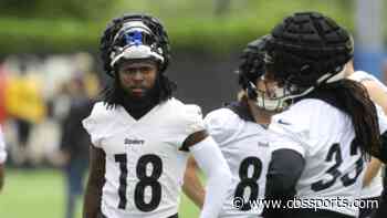 Diontae Johnson continues 'hold in' during second week of Steelers training camp
