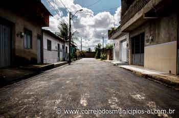Prefeitura de Maceió pavimenta primeiras ruas em loteamento no Santos Dumont - Correio dos Municípios