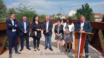 Harnes : la Ville a inauguré la passerelle du bois de Florimont - Les Echos du Touquet