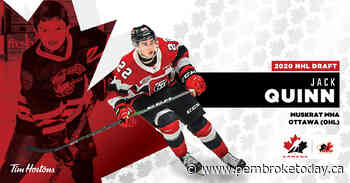 Jack Quinn of Cobden set to make NHL debut - PembrokeToday.ca