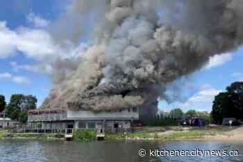 Fire crews respond to fire at Old Marina Restaurant (update) - Kitchener.CityNews.ca