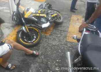 Motociclistas chocan entre ellos en Tierra Blanca; resultaron heridos - Imagen de Veracruz