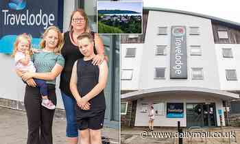 Cornwall family are forced to live in Travelodge for FOUR MONTHS due to lack of affordable housing - Daily Mail