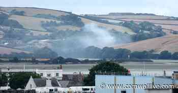 Barn damaged in fire after controlled burn gets out of control - Cornwall Live