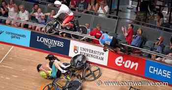 Commonwealth Games cycling halted after crash leaves competitors and fans injured - Cornwall Live