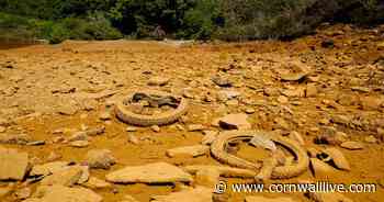 Heatwave exposes Cornwall's eerie Martian landscape as water levels drop - Cornwall Live