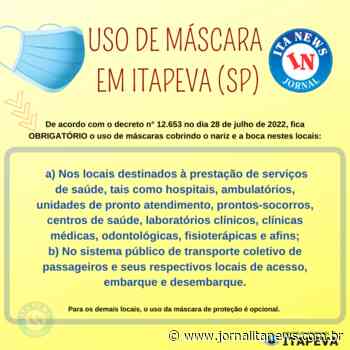 COVID-19: Uso de máscaras em Itapeva segue obrigatório nos serviços de saúde e transporte público - Jornal Ita News