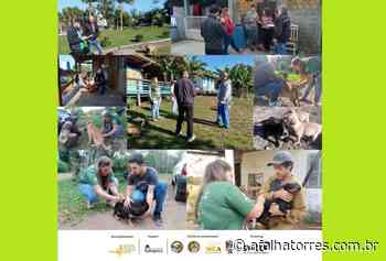 Mais uma ação de conservação promovida pelo projeto Felinos de Itapeva realizada em Torres - A FOLHA TORRES