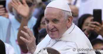 Groups prepare to travel to Edmonton to hear from the Pope - Global News