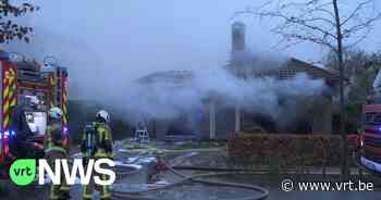 Uitslaande brand in Essen: bewoonster (62) op tijd buiten, woning volledig verloren - Vlaamse Radio- en Televisieomroeporganisatie