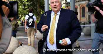 Palmer, McGowan ordered to pay damages - Western Advocate