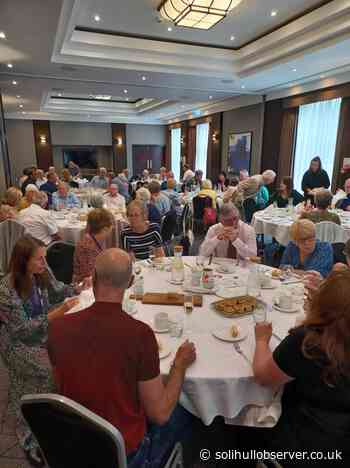 Age UK Solihull thanks volunteers with an afternoon tea - Solihull Observer