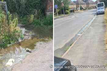 Fears for Maple Cross mum's safety due to waterlogged footpath