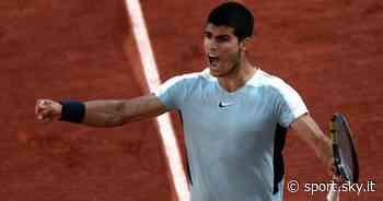 Tennis, Carlos Alcaraz n° 4 del ranking ATP: è il sesto più giovane di sempre - Sky Sport