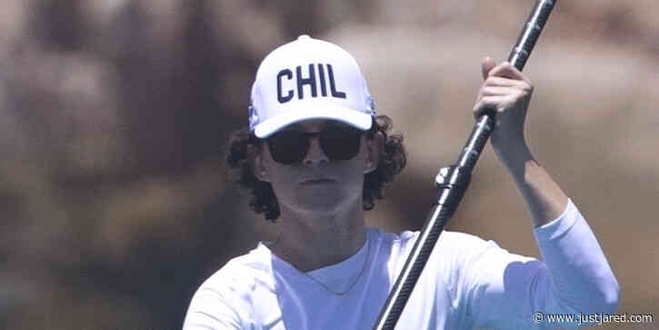 Tom Holland Spends the Day Paddle Boarding with His Brother Harry in Cabo