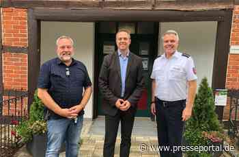 POL-HI: Antrittsbesuch beim Bürgermeister der Gemeinde Holle