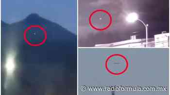 ¿Los marcianos llegaron ya? Captan supuestos ovnis en el cielo de Monterrey - Radio Fórmula