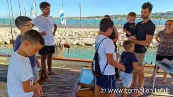 Il delfino Peppe narrato ai bambini sulla Goletta Verde - Termoli Online
