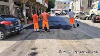 Si asfalta via Sardegna, finalmente - Termoli Online