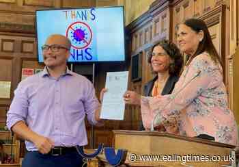 Ealing salute to NHS front-line pandemic staff