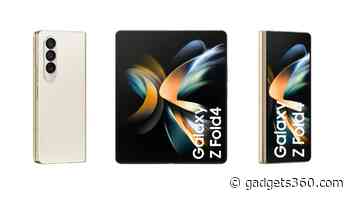 Samsung Galaxy Z Fold 4, Galaxy Z Flip 4 Pre-Booking Begins in India Ahead of August 10 Launch Event