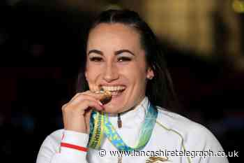 Preston: Sarah Davies wins weightlifting gold at Commonwealth Games