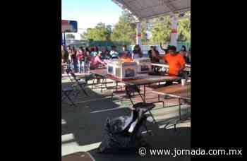 Queman urna de elección interna de Morena en Ixmiquilpan, Hidalgo - La Jornada
