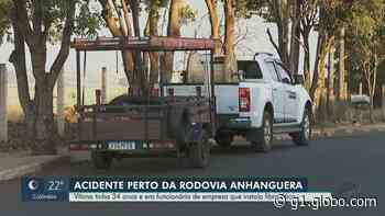 Trabalhador morre após motorista furar bloqueio e arrastar cabeamento em Cravinhos, SP - Globo.com