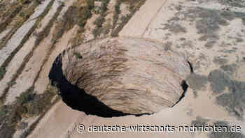 Chile: Riesiges Erdloch in Bergbau-Region entdeckt