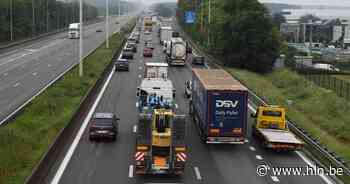 Ongeval op de E40 richting Leuven ter hoogte van Haasrode - Het Laatste Nieuws