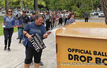 Native Hawaiian groups hold ‘Walk to the Box’ voter drive