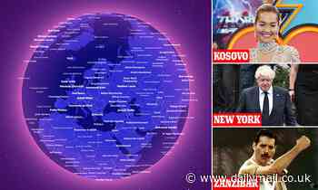 From Boris Johnson to Rita Ora: The famous faces who were born in surprising places REVEALED