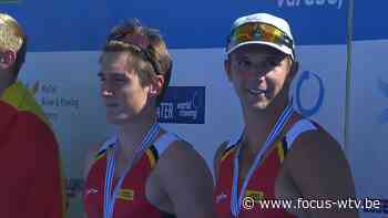 Roeier Tristan weer thuis in Brugge na WK-titel in Italië - Focus en WTV