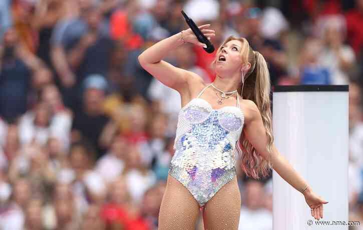 Becky Hill hits back at criticism over her outfit at Euro Women’s 2022 final