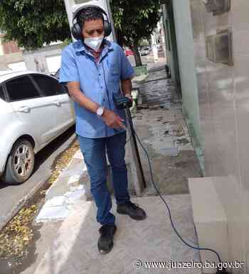 Geofonia: SAAE Juazeiro reduz vazamentos invisíveis com serviço pioneiro na região - Prefeitura de Juazeiro (.gov)