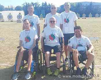 Grande prova degli arcieri del Ki Oshi Vignola ai Campionati Italiani Targa Para-Archery appena conclusi a Lanciano (Chieti) - Modena 2000