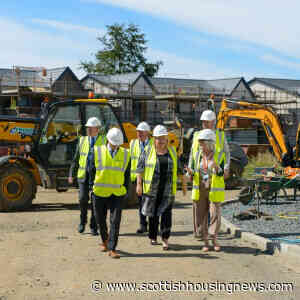 Riverside Scotland welcomes South Ayrshire Provost and councillors to Dundonald modular homes project - Scottish Housing News