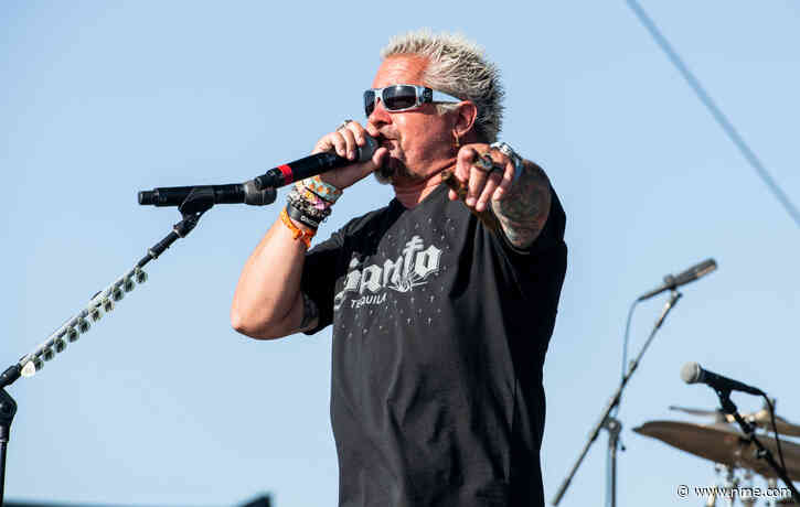 Guy Fieri is following Rage Against The Machine on their current tour: “RAGE RULES”