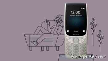 Nokia 8210 4G With Unisoc T107​ SoC, Wireless FM Radio Launched in India: Price, Specifications