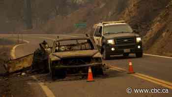 California forest fire kills 2 as crews battle flames on Day 4 - CBC News