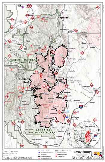 Crews make progress on suppression repair; forest closures remain in effect as debris flows impact roadways and trails - nmfireinfo.com