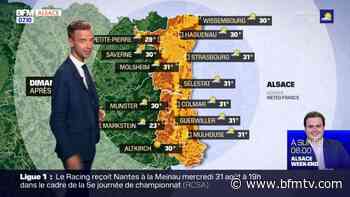 Météo Alsace: une journée ensoleillée et chaude, 30°C à Saverne, 31°C à Colmar - BFMTV