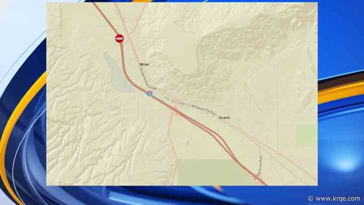 I-40 closed in both directions west of Grants due to fatal crash